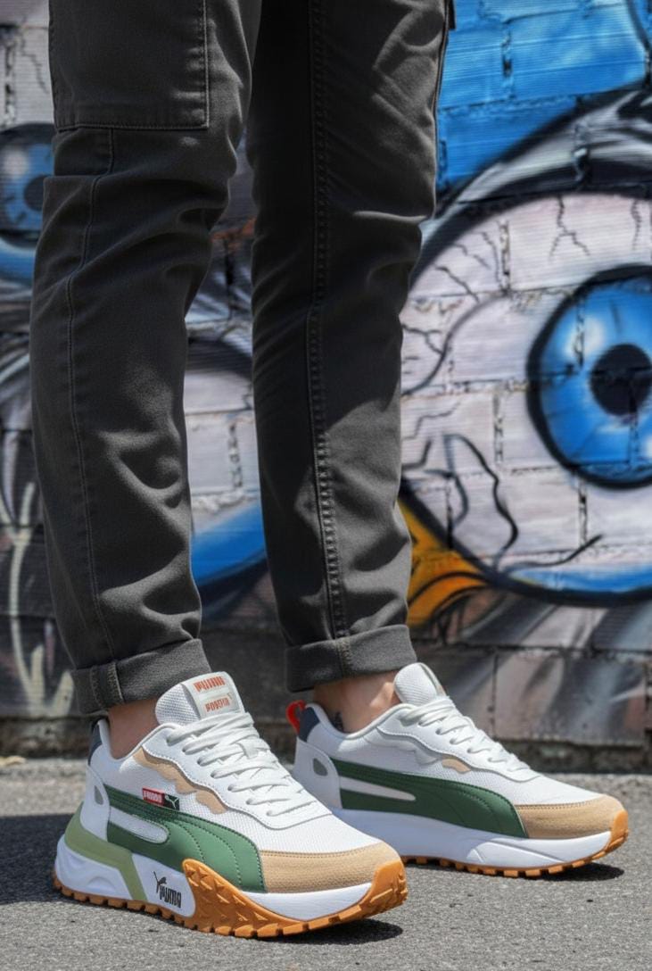 PUMA RS color BlancoVerde